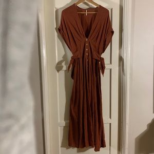 free people jacinta midi dress